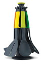 【中古】【未使用・未開封品】Joseph Joseph (ジョセフジョセフ) フライ返し ターナー トング エレベート カルーセルセット キッチンツール セット...