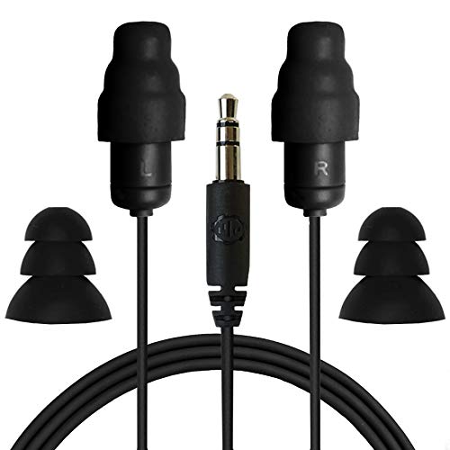Plugfones Contractor向上した新しいライン耳プラグイヤホンヘッドフォンwithシリコンとFoam Hearing Protection