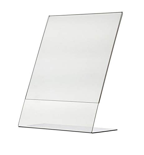 HITACHI - 【中古】【未使用・未開封品】8.5?X 11- 50パックアクリルSlantedサインホルダークリアプラスチックTable Tents