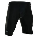 【中古】【未使用・未開封品】CompressionZ メンズ コンプレッションショーツ - アスレチックランニング&スポーツ下着 (ブラック、XL)