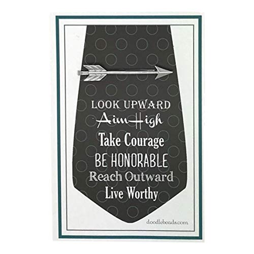 【中古】【未使用・未開封品】LDS Aim High矢印ネクタイバー