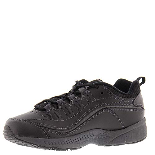 【中古】【未使用・未開封品】Easy Spirit Womens Romy Low Top Lace Up Walking Shoes, Black, Size 9