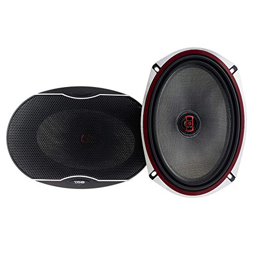 【中古】【未使用・未開封品】DS18 EXL-SQ6.9 6x9 3-Ohm High Sound Quality Speaker 560 Watts - Set of 2 by DS18