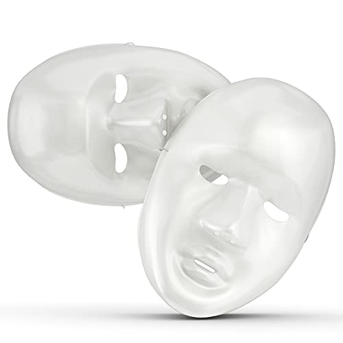 【中古】【未使用・未開封品】[FX]FX Lot of 24 MASKS White Plastic Full Face Decorating Craft Halloween School 4606259 [並行輸入品]【メーカー名】【メー...