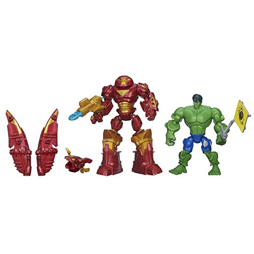 【中古】【未使用 未開封品】Marvel Super Hero Mashers Hulkbuster vs Hulk Mash Pack 並行輸入品