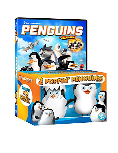 yÁzygpEJizPenguins of Madagascar with 2 Poppin' Penguins Toys