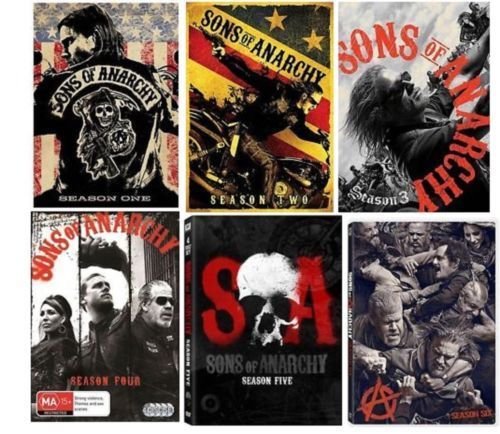 【中古】【未使用 未開封品】Sons of Anarchy: Complete Season 1- 6 Bundle Collection (25-Disc, DVD, 2014)