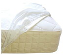 【中古】【未使用・未開封品】Naturepedic Organic Waterproof Fitted Stretch Knit Protector Pad - Full by Naturepedic