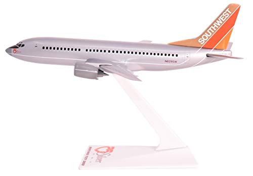 【中古】【未使用 未開封品】Southwest Silver One 737-300 Aeroplane Miniature Model Plastic Snap Fit 1:200 Part ABO-73730H-201