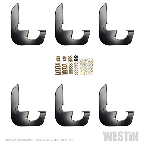 【中古】【未使用・未開封品】Westin 27???2205ブラックステップボードマウントキット(4.0)