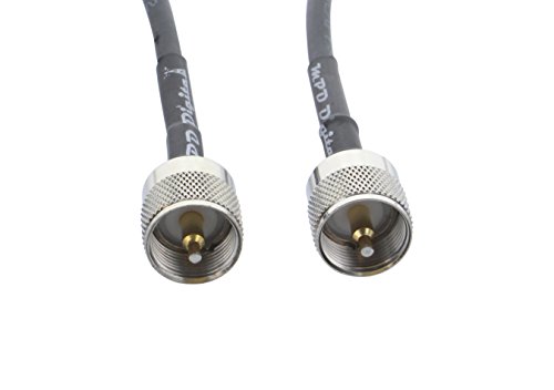 【中古】【未使用・未開封品】Times電子レンジrg58-pl259-pl-259-male-1?rg58同軸ケーブルピグテールJumper with UHF pl-259オスコネクタ、Milspec Mil RF同軸ケーブル 2-Fee