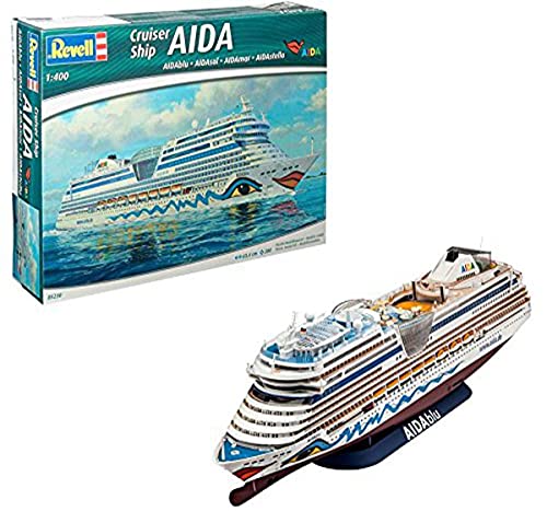 【中古】【未使用・未開封品】ドイツレベル 1/400 客船 アイーダ・ブルー ソル、マール、ステラ 05230 ..