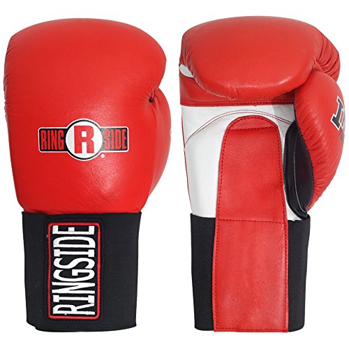 š̤ۡѡ̤ʡ(530mls, Red) - Ringside Boxing Kickboxing Muay Thai Training Punching Bag Mitts IMF Tech Hook & Loop Sparring Gloves