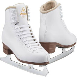 【中古】【未使用・未開封品】(Adult C 5) - Jackson Ultima Excel Series JS1290 / JS1291 / JS1294 White, Women's and Girls Figure Ice Skates