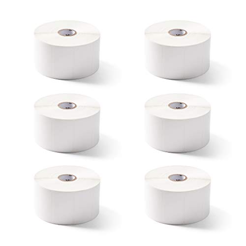 【中古】【未使用・未開封品】Zebra Technologies 10010063 POLYPRO 4000D Labels, 2.25 x 1.25, 2000 per Roll by Zebra Technologies