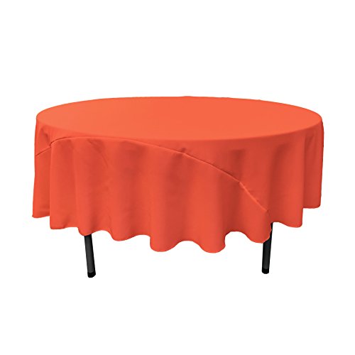 【中古】【未使用・未開封品】LA Linen TCpop90R-CoralP55 Polyester Poplin Tablecloth, Coral - 90 in. Round【メーカー名】【メーカー型番】【ブランド名】LA Linen...