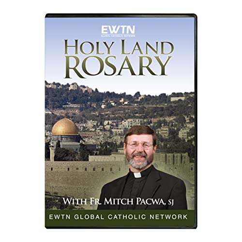 【中古】【未使用・未開封品】THE HOLY LAND ROSARY W/ FR. MITCH PACWA*AN EWTN 1-DISC DVD