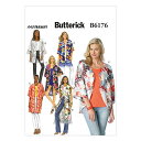 【中古】【未使用・未開封品】Butterick Patterns B6176ZZ0 Misses' Kimono Sewing Template, ZZ (LRG-XLG-XXL) by BUTTERICK PATTERNS