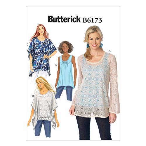 š̤ۡѡ̤ʡButterick Patterns B6173E50 Misses' Tunic Sewing Templat...