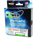 【中古】【未使用・未開封品】PowerPro Maxcuatro 編組釣り糸 100 lb/150 yd グリーン