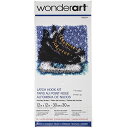 【中古】【未使用 未開封品】Wonderart ホッケー スケート ラッチフックキット 12インチ x 12インチ