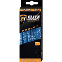 【中古】【未使用・未開封品】Elite Hockey PRO-X7 ワイドモールドチップ コットンホッケースケート靴紐 (カラー、サイズ選択) 108