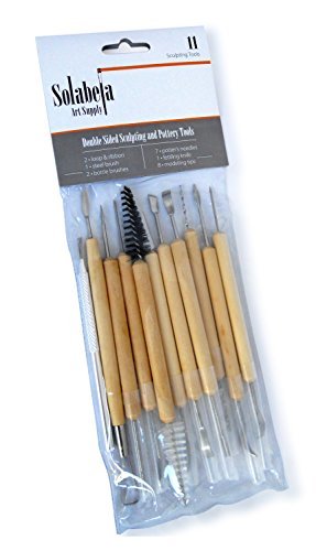 【中古】【未使用・未開封品】Solabela 11-pc Pottery Sculpting Tools【メーカー名】【メーカー型番】【ブランド名】Solabela Home & kitchen - AmazonGlobal free shipping, 陶芸・粘土ツール 【商品説明】Solabela 11-pc Pottery Sculpting Tools【注意】こちらは輸入品となります。当店では初期不良に限り、商品到着から7日間は返品を 受付けております。こちらは当店海外ショップで一般の方から買取した未使用・未開封品です。買取した為、中古扱いとしております。他モールとの併売品の為、完売の際はご連絡致しますのでご了承ください。ご注文からお届けまで1、ご注文⇒ご注文は24時間受け付けております。2、注文確認⇒ご注文後、当店から注文確認メールを送信します。3、当店海外倉庫から当店日本倉庫を経由しお届けしますので10〜30営業日程度でのお届けとなります。4、入金確認⇒前払い決済をご選択の場合、ご入金確認後、配送手配を致します。5、出荷⇒配送準備が整い次第、出荷致します。配送業者、追跡番号等の詳細をメール送信致します。6、到着⇒出荷後、1〜3日後に商品が到着します。　※離島、北海道、九州、沖縄は遅れる場合がございます。予めご了承下さい。お電話でのお問合せは少人数で運営の為受け付けておりませんので、メールにてお問合せお願い致します。営業時間　月〜金　10:00〜17:00お客様都合によるご注文後のキャンセル・返品はお受けしておりませんのでご了承下さい。