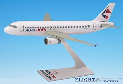 楽天AJIMURA-SHOP【中古】【未使用・未開封品】Aerolloyd （96-03） Airbus A320-200 Aeroplane Miniature Model Snap Fit Kit 1:200 Part AAB-32020H-046