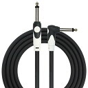 【中古】【未使用・未開封品】KIRLIN ケーブルプラグ LightGear 楽器ケーブル ブラックPVCジャケット付き 10 feet LGI-202-10/BK