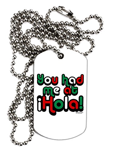 【中古】【未使用・未開封品】TooLoud You Had Me At Hola???Mexican Flag Colors大人用犬タグチェーン..