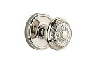 【中古】【未使用・未開封品】Grandeur Georgetown Rosette withウィンザーノブ、ダブルダミー、ポリッシュニッケル(4)