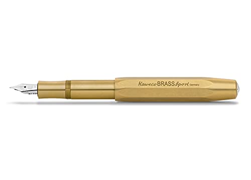 楽天AJIMURA-SHOP【中古】【未使用・未開封品】Kaweco Sport Fountain Pen Brass Nib: F