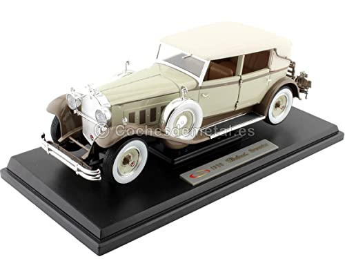 【中古】【未使用・未開封品】Signature Models 18103 1930 Packard Brewster タン コーヒー ブラウン 1/18 ダイカスト モデルカー