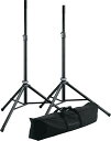【中古】【未使用・未開封品】K&M 21449 black スピーカースタンド 2本セット ケース付き