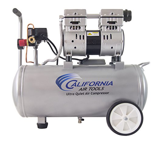 【中古】【未使用・未開封品】California Air Tools 8010 Ultra Quiet & Oil-Free 1.0 hp Steel Tank A..