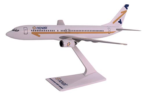 【中古】【未使用・未開封品】Novair (97-04) Boeing 737-800 Airplane Miniature Model Plastic Snap Fit 1:250 Part# ABO-73780H-021