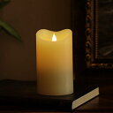 【中古】【未使用・未開封品】(3.75x6.5) - Dancing 3d Flame Led Candle with Timer Ivory 9.5cm x ...