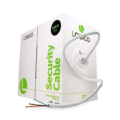 【中古】【未使用・未開封品】22?/ 4?1000?ft 22?AWGゲージ4?Stranded Conductor非シールドホワイトコ..