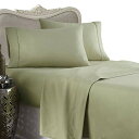 【中古】【未使用・未開封品】豪華な6点ツインXL ( Extra Long )サイズGoose Down bed-in-a-bag、グリーンソリッド/プレーン、...