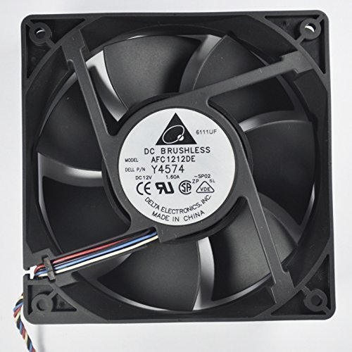 【中古】【未使用・未開封品】Swellder DELTA AFC1212DE Fan 12V 1.6A 120mmx38mm for DELL P/N Y4574 ..