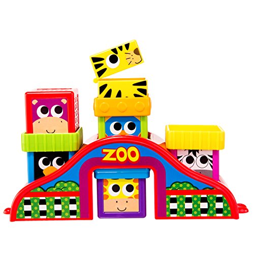 【中古】【未使用・未開封品】Sassy Block Set, Zoo Friends [並行輸入品]