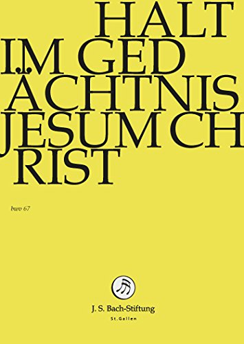 【中古】【未使用・未開封品】Halt Im Gedachtnis Jesum 【中古】【未使用・未開封品】Halt Im Gedachtnis Jesum
