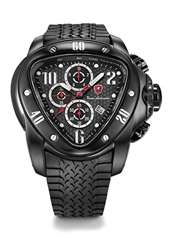 【中古】【未使用・未開封品】Tonino Lamborghini Spyder 1500 1505 クロノグラフ ジャンボ メンズ 腕時計, One Size, クロノグラフ。