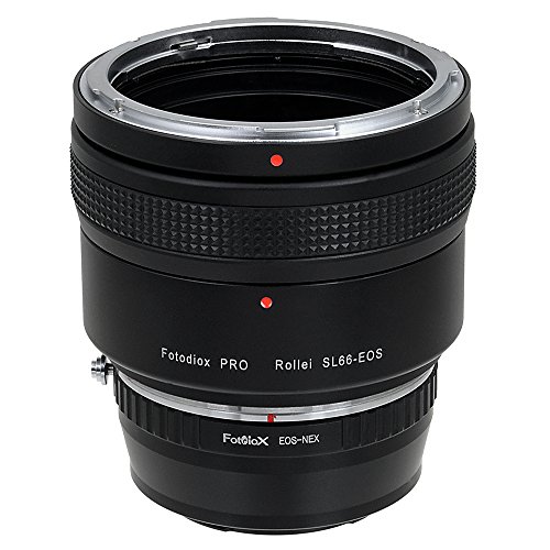 【中古】【未使用 未開封品】Fotodiox Pro Combo Lens Adapter Kit Compatible with Rolleiflex SL66 Lenses to Sony E-Mount Cameras