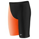 【中古】【未使用・未開封品】Speedo LZR Racer Pro Jammer withコントラスト脚オスブラック/オレンジ カラー: ブラック