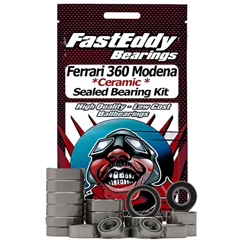 【中古】【未使用・未開封品】FastEddy ベアリング タミヤ フェラーリ 360 モデナ チャレンジ (TL-01) セラミックゴムシールドベアリングキット