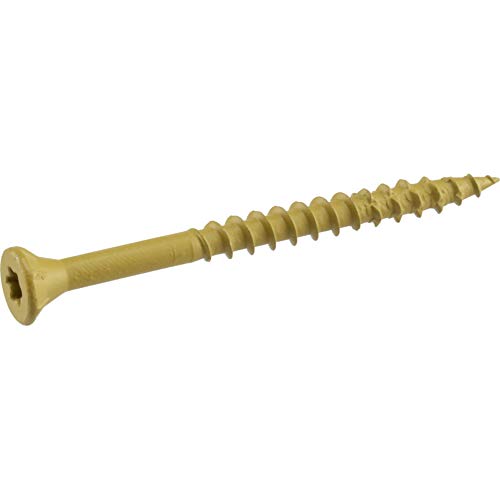 HILLMAN FASTENERS 48410 LB1.25x8 Tan Deck Screw