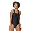 【中古】【未使用・未開封品】Speedo レディース PowerFLEX エコ競泳用スーパープロ・立体ワンピース水着 18/44 ブラック