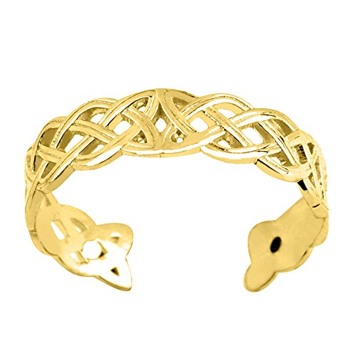 【中古】【未使用・未開封品】14K Yellow Gold Celtic Knot Weave Design Cuff Style Adjustable Toe Ring 4mm【メーカー名】【メーカー型番】【ブランド名】Jewelry Affairs トーリング 【商品説明】14K Yellow Gold Celtic Knot Weave Design Cuff Style Adjustable Toe Ring 4mm【注意】こちらは輸入品となります。当店では初期不良に限り、商品到着から7日間は返品を 受付けております。こちらは当店海外ショップで一般の方から買取した未使用・未開封品です。買取した為、中古扱いとしております。他モールとの併売品の為、完売の際はご連絡致しますのでご了承ください。ご注文からお届けまで1、ご注文⇒ご注文は24時間受け付けております。2、注文確認⇒ご注文後、当店から注文確認メールを送信します。3、当店海外倉庫から当店日本倉庫を経由しお届けしますので10〜30営業日程度でのお届けとなります。4、入金確認⇒前払い決済をご選択の場合、ご入金確認後、配送手配を致します。5、出荷⇒配送準備が整い次第、出荷致します。配送業者、追跡番号等の詳細をメール送信致します。6、到着⇒出荷後、1〜3日後に商品が到着します。　※離島、北海道、九州、沖縄は遅れる場合がございます。予めご了承下さい。お電話でのお問合せは少人数で運営の為受け付けておりませんので、メールにてお問合せお願い致します。営業時間　月〜金　10:00〜17:00お客様都合によるご注文後のキャンセル・返品はお受けしておりませんのでご了承下さい。