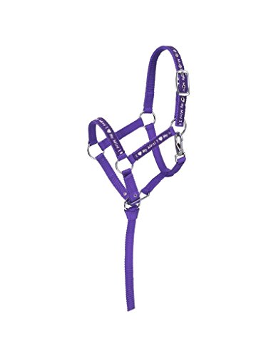 【中古】【未使用・未開封品】(Small, Purple) - Tough 1 Nylon "I Love My Mini" Miniature Halter